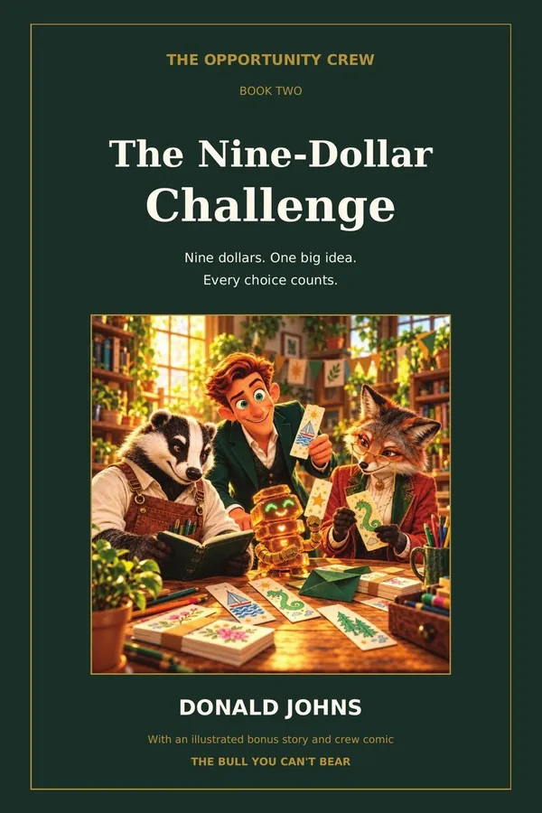 Cover of The Nine-Dollar Challenge, Opportunity Crew book 2